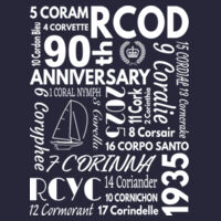 RCOD 90th Navy Technical Long Sleeve T-shirt Design