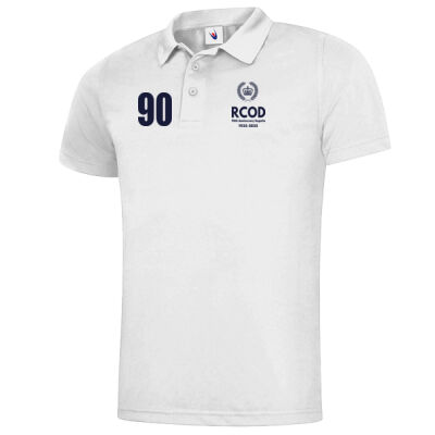 RCOD 90th White Technical Polo shirt  Thumbnail